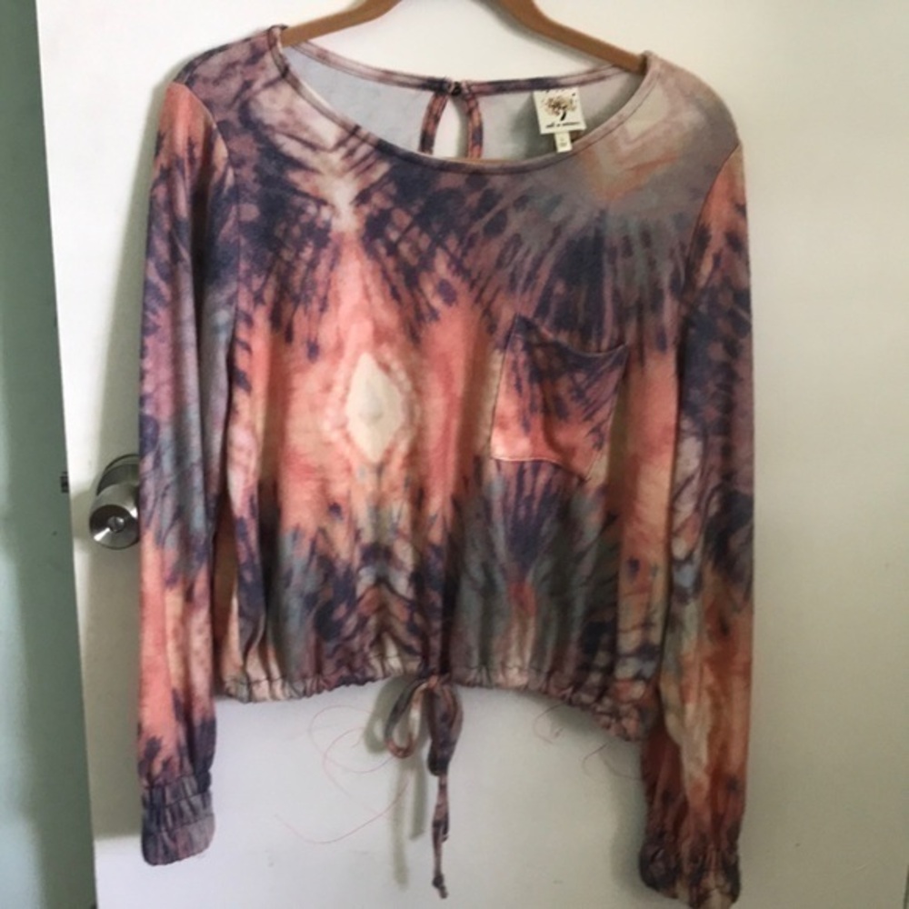 Self Esteem cropped sweatshirt
